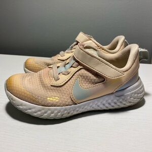 Nike Revolution Toddler Velcro Running Sneakers Size 10.5